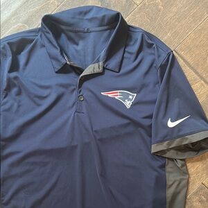 Nike Men's Navy Blue Polo Shirt